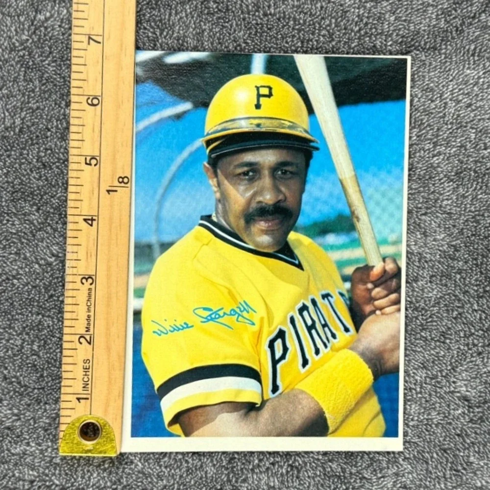1980 Topps Willie Stargell Pittsburgh Pirates Card 1 of 60 For The Fun Of It - Picture 4 of 4